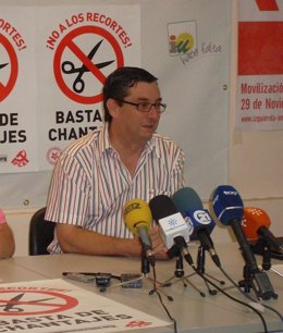 Secretario General Del PCE, José Luis Centella.