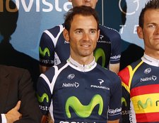 El Ciclista Español Alejandro Valverde