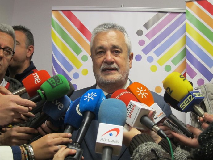 El Presidente De La Junta De Andalucía, José Antonio Griñán, En Bonares (Huelva)