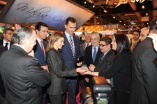 Príncipes De Asturias Inauguran Fitur 2012