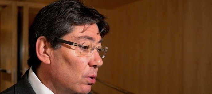 El Consejero De Industria E Innovación Del Gobierno De Aragón, Arturo Aliaga.