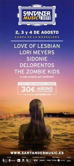 Cartel Del Santander Music 2012