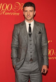El cantante Justin Timberlake
