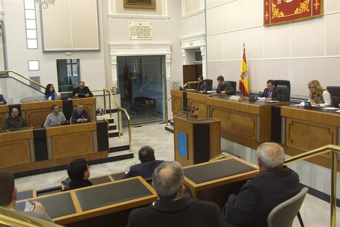 Imagen Del Sorteo En El Salón De Plenos