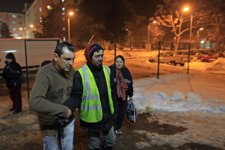 Ola De Frío En Ucrania, Indigente