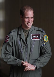 El Príncipe Guillermo De Inglaterra Disfrazado De Piloto De La RAF