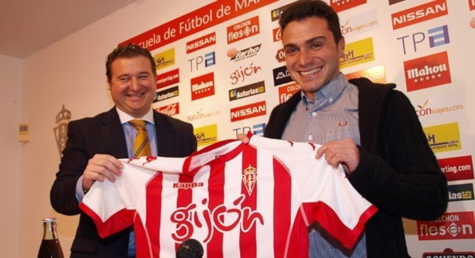 Adrián Colunga, Nuevo Jugador Del Sporting