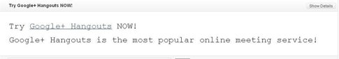 Google Hangouts