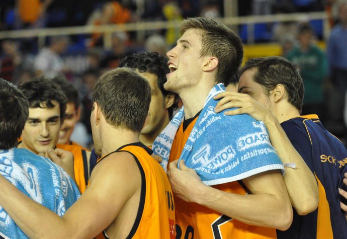 Celebración Baloncesto Fuenlabrada 