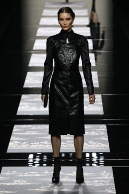 Modelo De Ailanto En La Mercedes-Benz Fashion Week Madrid