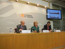 Félix Brocate, Dolores Serrat Y Javier Guillén.