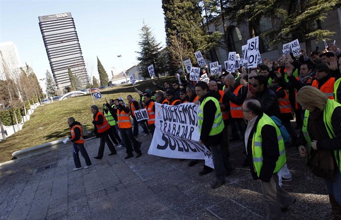 Concentración De Spanair En Fomento