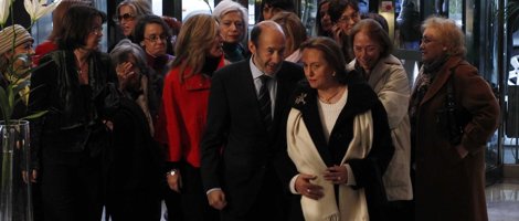 Acto De Alfredo Pérez Rubalcaba En Madrid