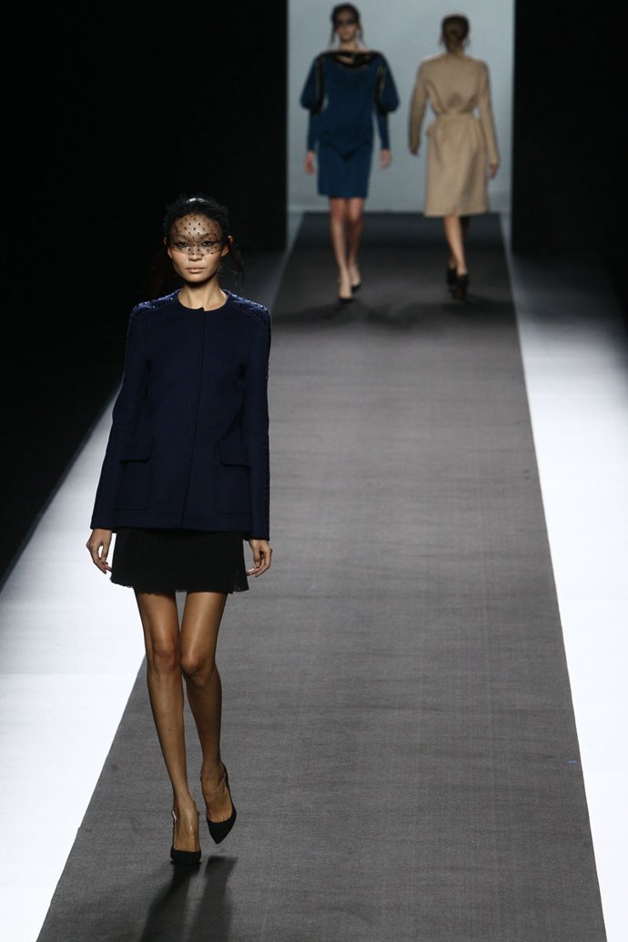 Modelo De Miguel Palacio En La Mercedes-Benz Fashion Week Madrid