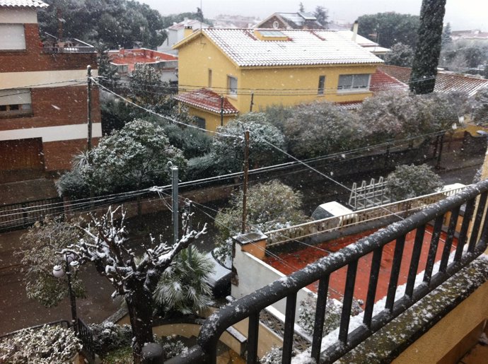 Nieve, Temporal, Caldes De Montbui