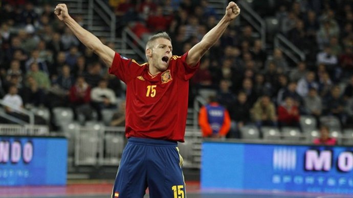 Miguelín En Su Debut Con La Selección Española De Fútbol Sala