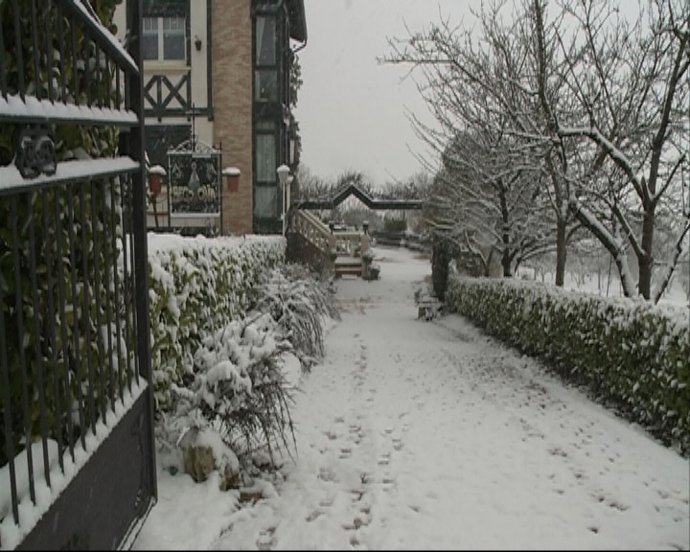 Orduña (Álava), cerrado al tráfico para camiones
