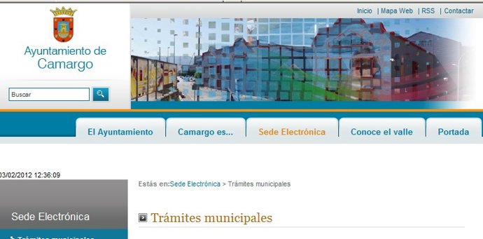 Web Ayuntamiento De Camargo