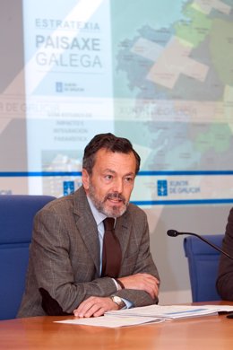 O conselleiro de Medio Ambiente, Territorio e Infraestruturas, Agustín Hernández