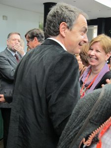 José Luis Rodríguez Zapatero, A Su Llegada Al Congreso Federal Del PSOE