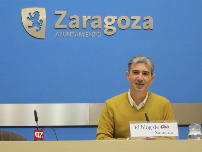 Juan Martín, Portavoz De CHA En El Ayuntamiento De Zaragoza