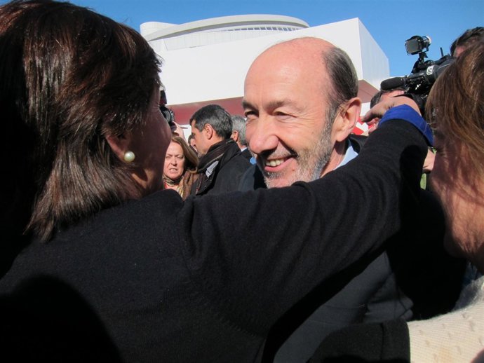 Rubalcaba En El Congreso Del Psoe En Sevilla