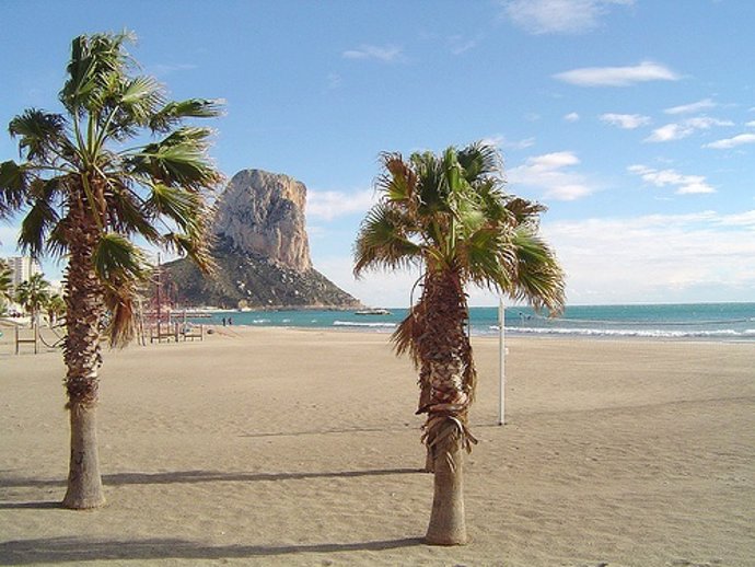 Imagen De Playa De Calpe