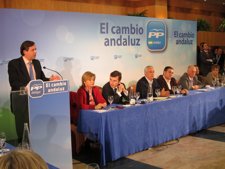El Secretario De Estado De Medio Ambiente Y El Presidente Del PP-A