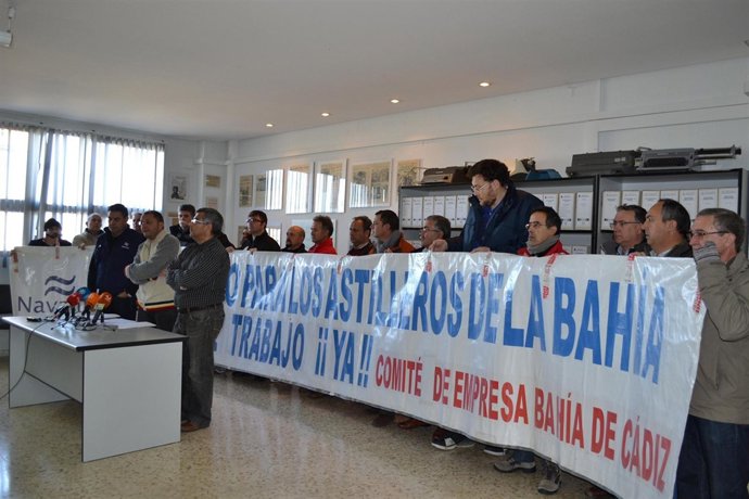 Trabajadores De Navantia En La Bahía Gaditana Anuncian Movilizaciones 