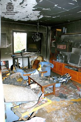 Incendio Vivienda En Santiago