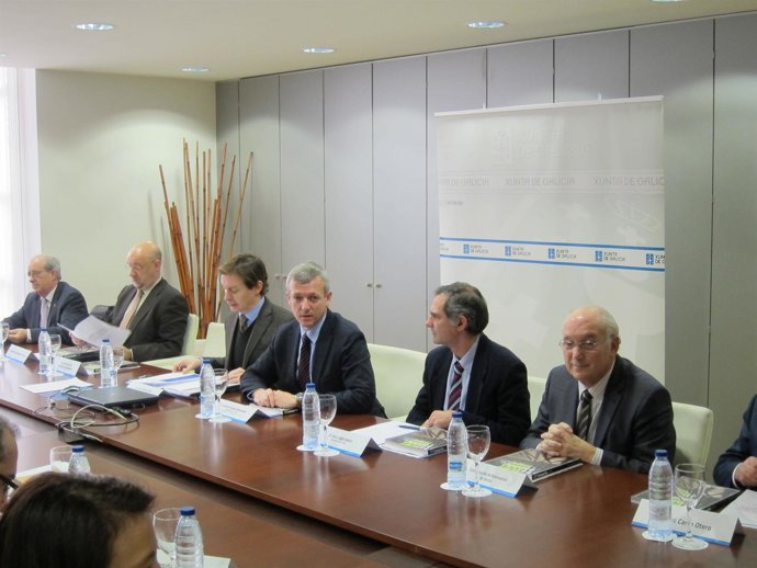 Encuentro Del Conselleiro Alfonso Rueda Sobre Acción Exterior.