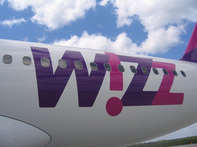 Aeronave De La Aerolínea Wizz Air