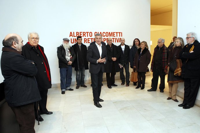 El Consejero De Cultura, Paulino Plata, Visita El Museo Picasso Málaga