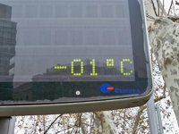 Navarra sigue este sábado bajo cero, con temperaturas de hasta -12,3 grados en Arangoiti