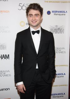 Daniel Radcliffe vestido de smoking