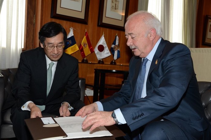 Ricardo Melchior Recibe La Visita Del Cónsul De Japón 