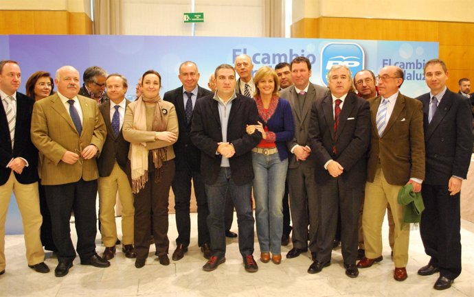 Los 'Populares' En La Conferencia De Sanidad Celebrada En Málaga