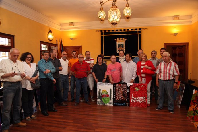 Ganadores Del Cartel Anunciador De Fiestas De Tarazona De 2011
