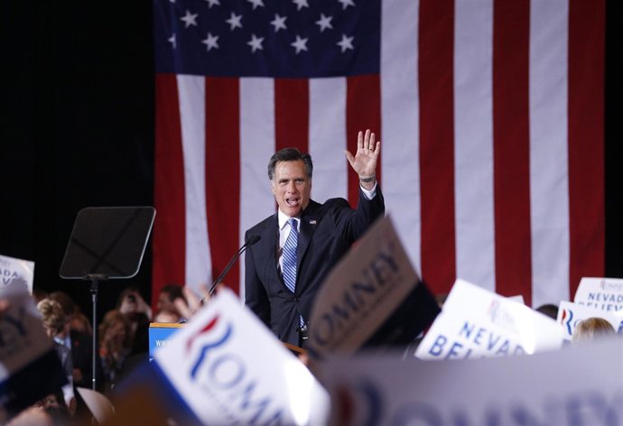 Favorito Republicano A La Candidatura Presidencial, Mitt Romney