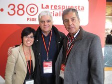 Carolina Darias, José Miguel Pérez Y José Miguel Rodríguez Fraga