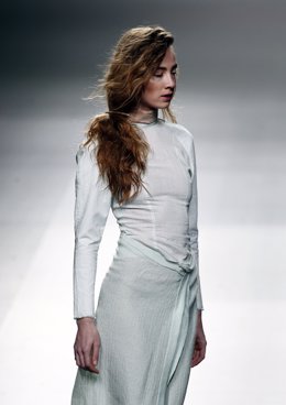 Modelo De Sterenös En La Mercedes-Benz Fashion Week