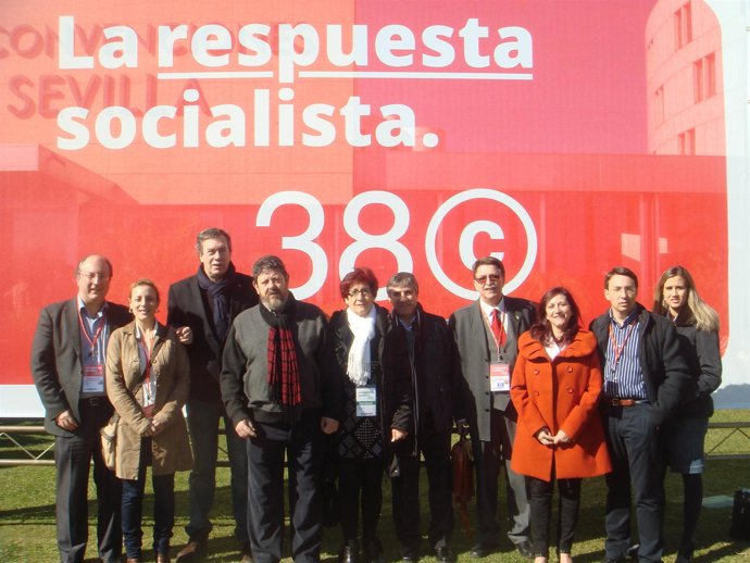 Delegados De Salamanca En El Congreso Federal Del PSOE 