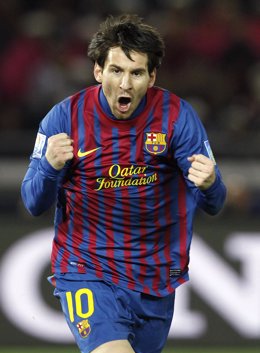 Leo Messi Del Barcelona En El Mundial De Clubes