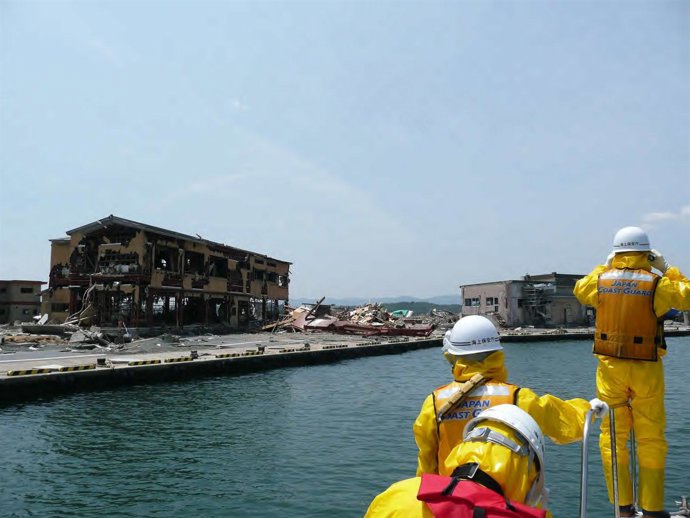 Trabajadores De La Central Nuclear De Fukushima