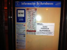 Supresión De Paradas