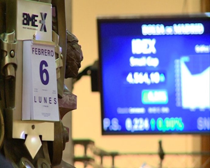 El Ibex 35 abre con un caída del 0,4%