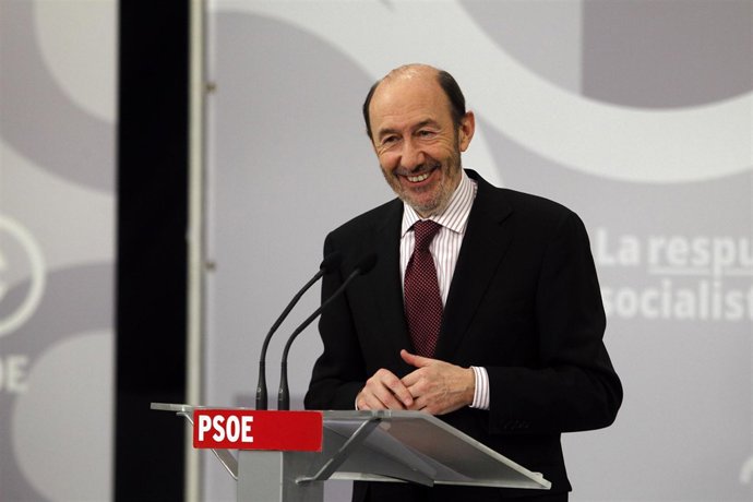 Alfredo Pérez Rubalcaba, Secretario General Del PSOE