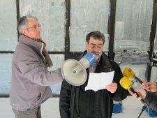 El Presidente De La AAVC, Joan Fontcuberta, Apoyando El Canòdrom