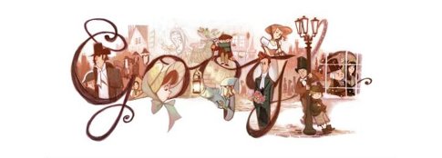 'Doodle' Homenaje De Charles Dickens