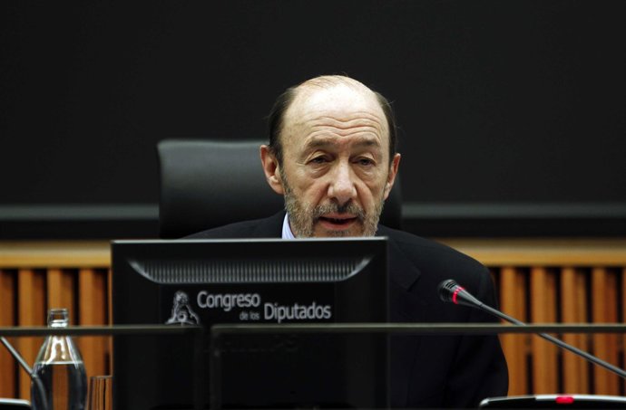 Rubalcaba Preside La Reunión Del Grupo Parlamentario Socialista